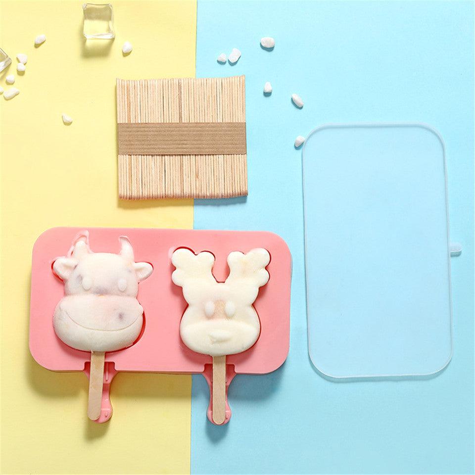 Silicone ice cream mold