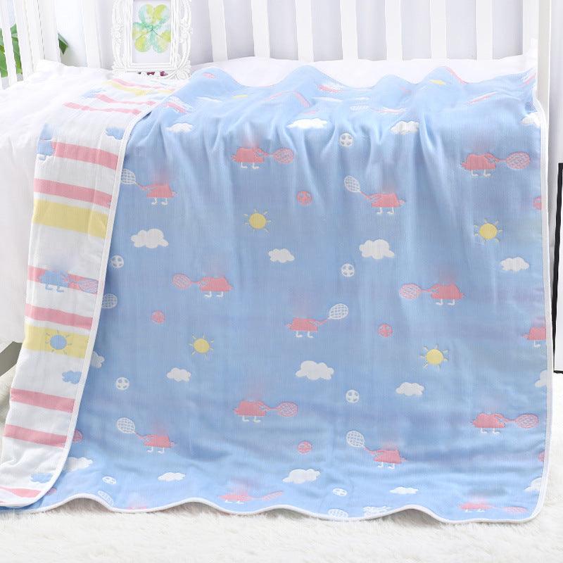 Printing Gauze Baby  Cotton Blanket Quilt