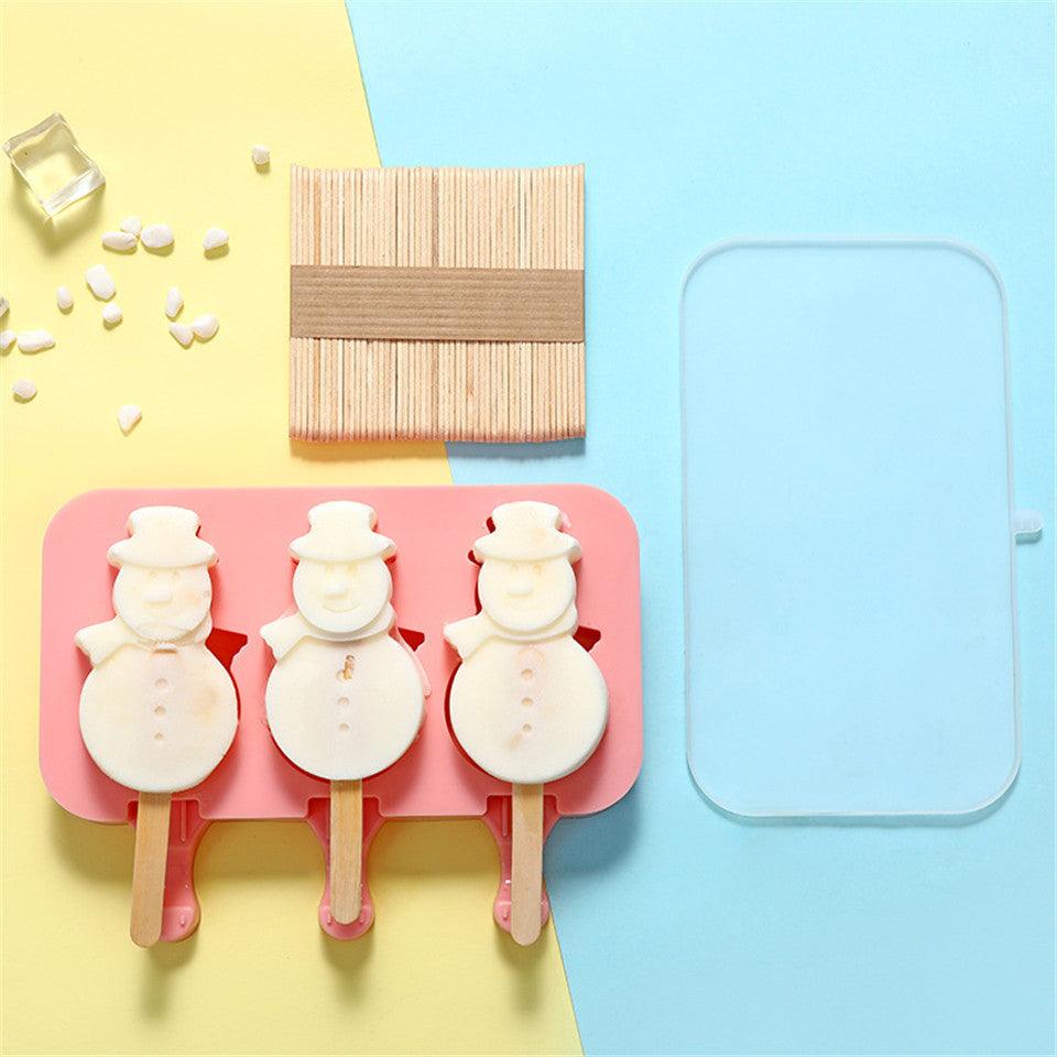 Silicone ice cream mold