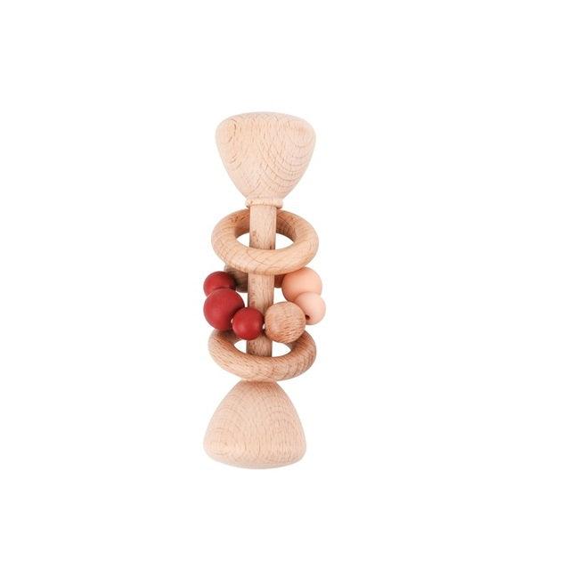 Wooden Baby Teether Toy