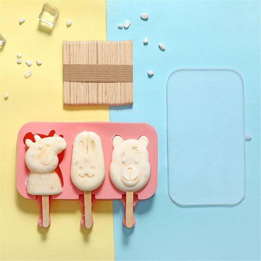 Silicone ice cream mold