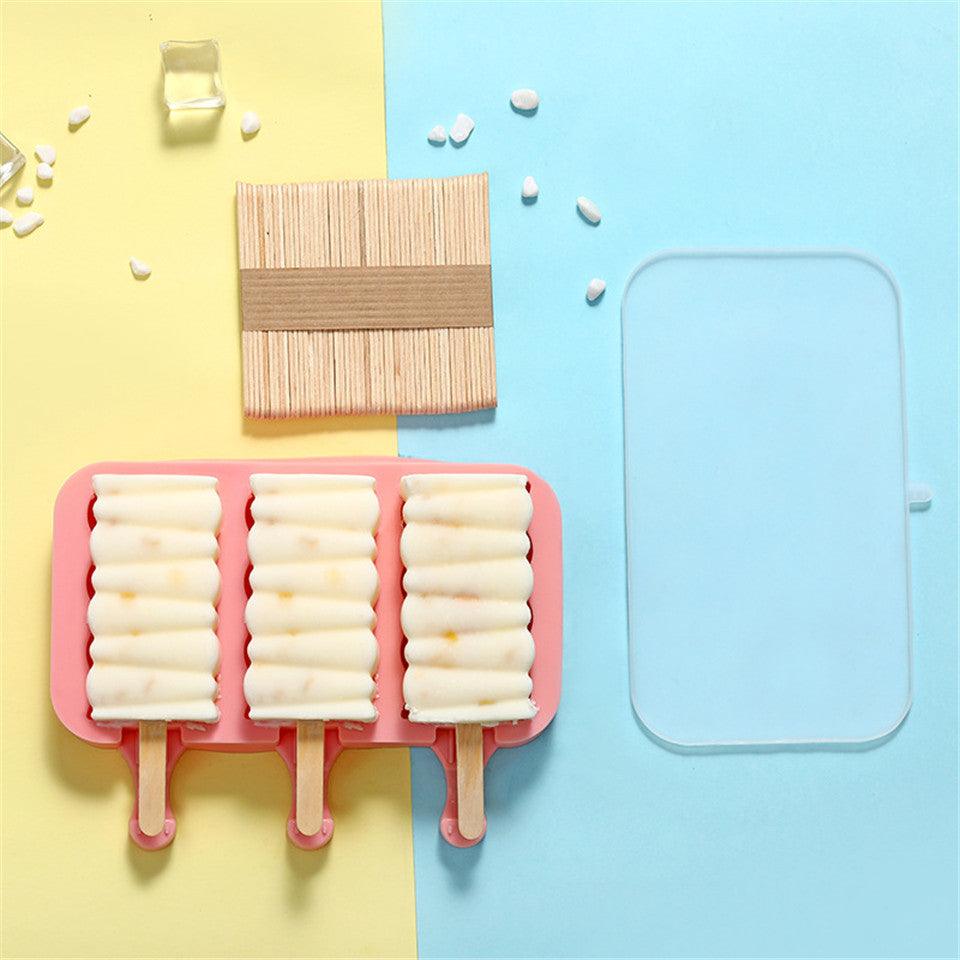 Silicone ice cream mold