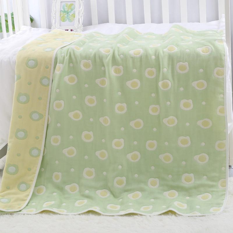 Printing Gauze Baby  Cotton Blanket Quilt