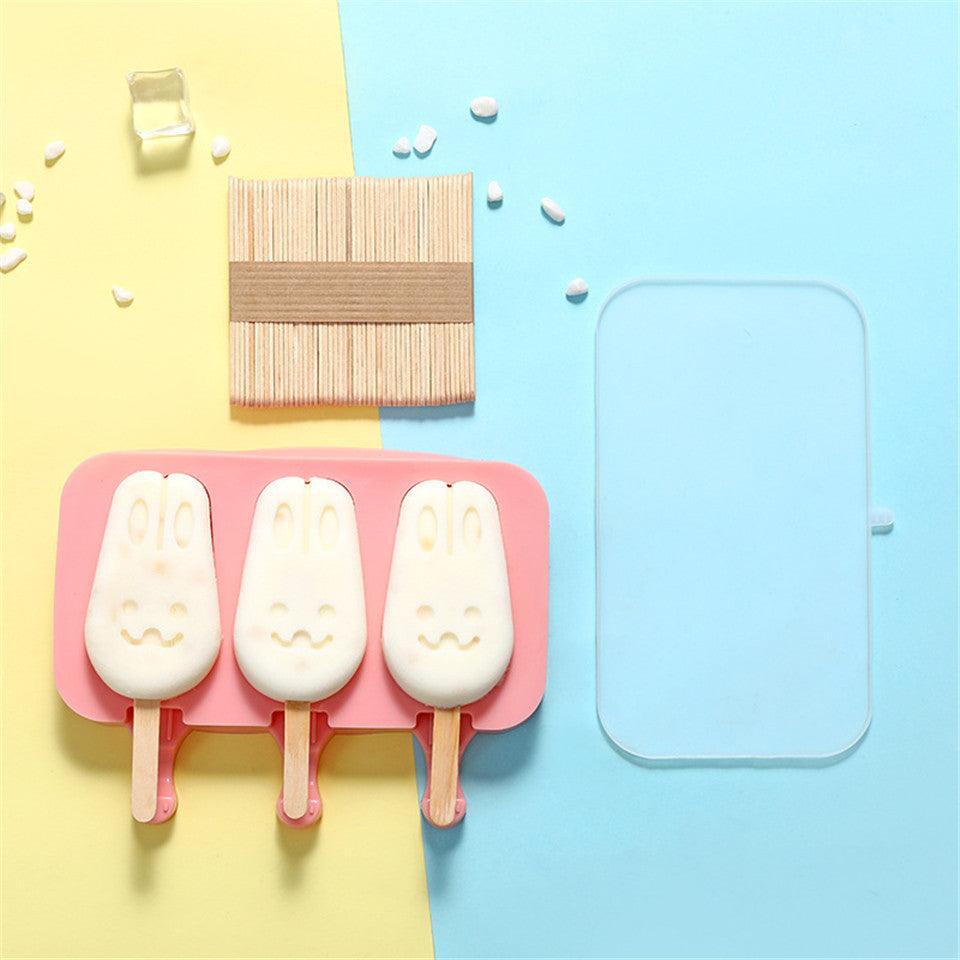 Silicone ice cream mold