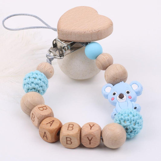 Baby soothing mouth chain clip koala - New Life Nest