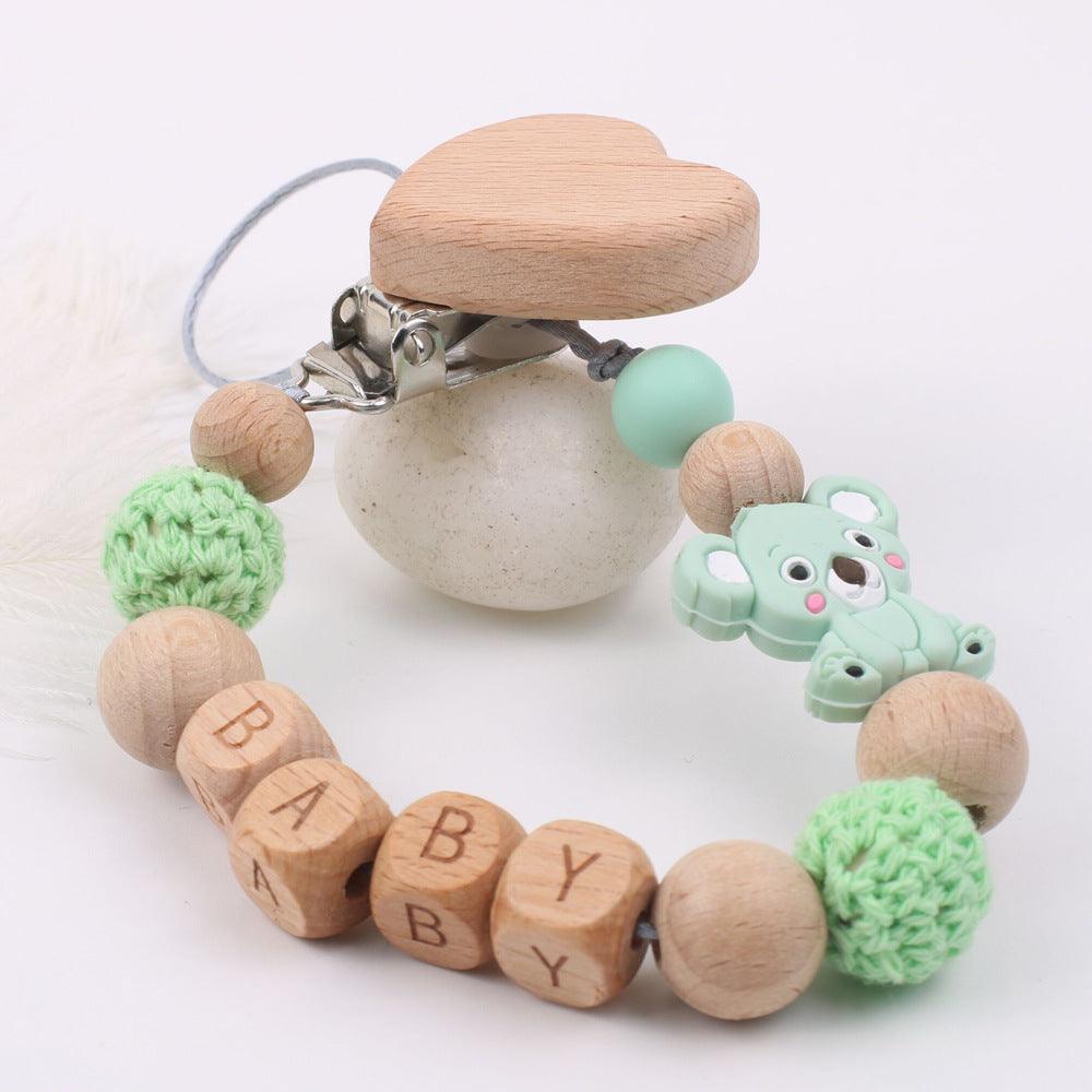 Baby soothing mouth chain clip koala - New Life Nest