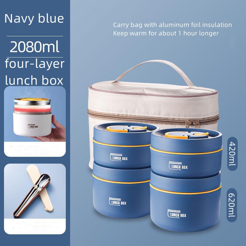 Portable Self-heating  Thermal Insulation food Box