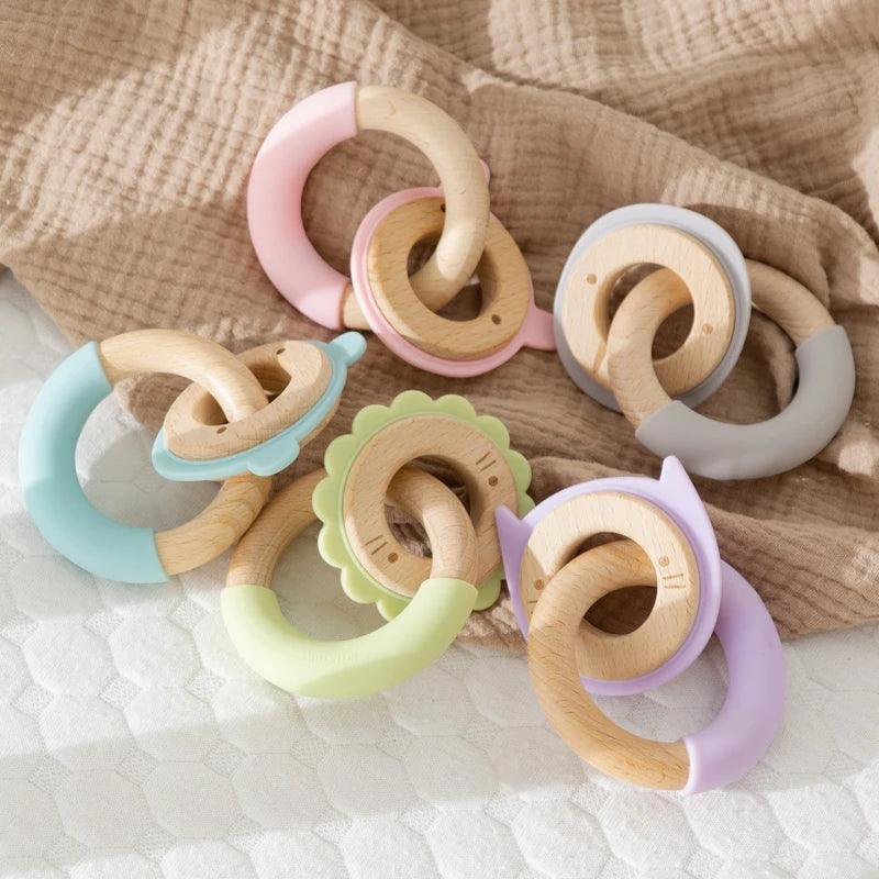 Kawaii Animals Silicone Teether Baby Toy