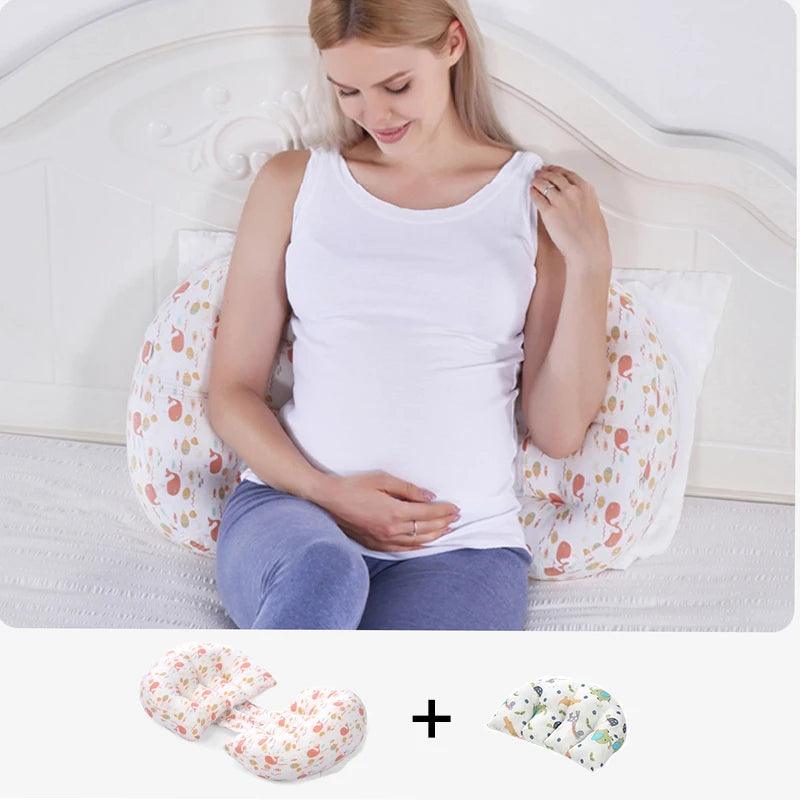 Cotton Waist Maternity Pillow For Pregnant Women Full Body