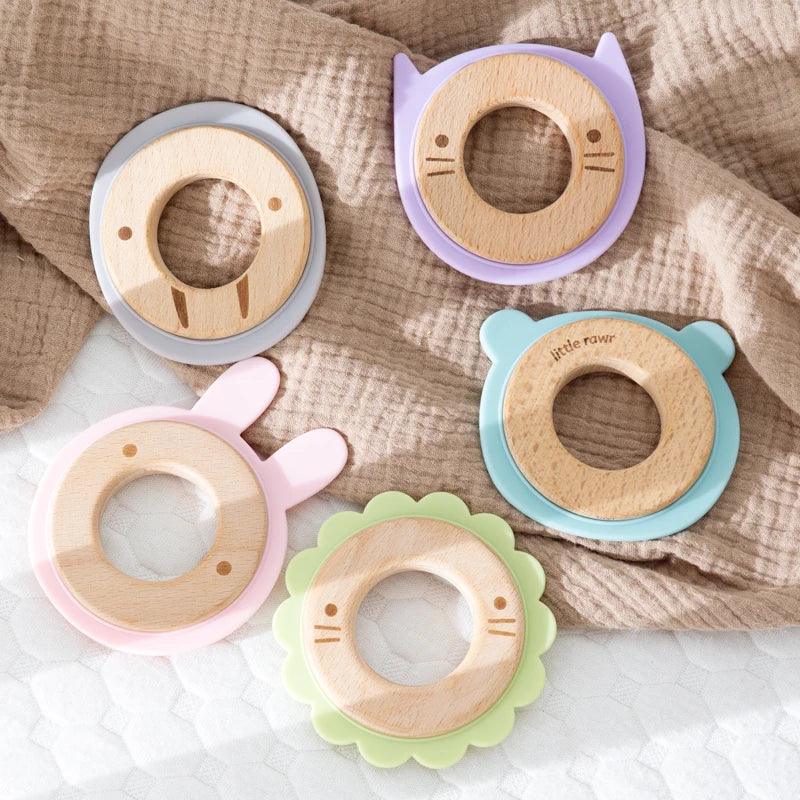 Kawaii Animals Silicone Teether Baby Toy