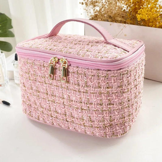 portable small fragrance makeup bag Large capacity toiletry storage