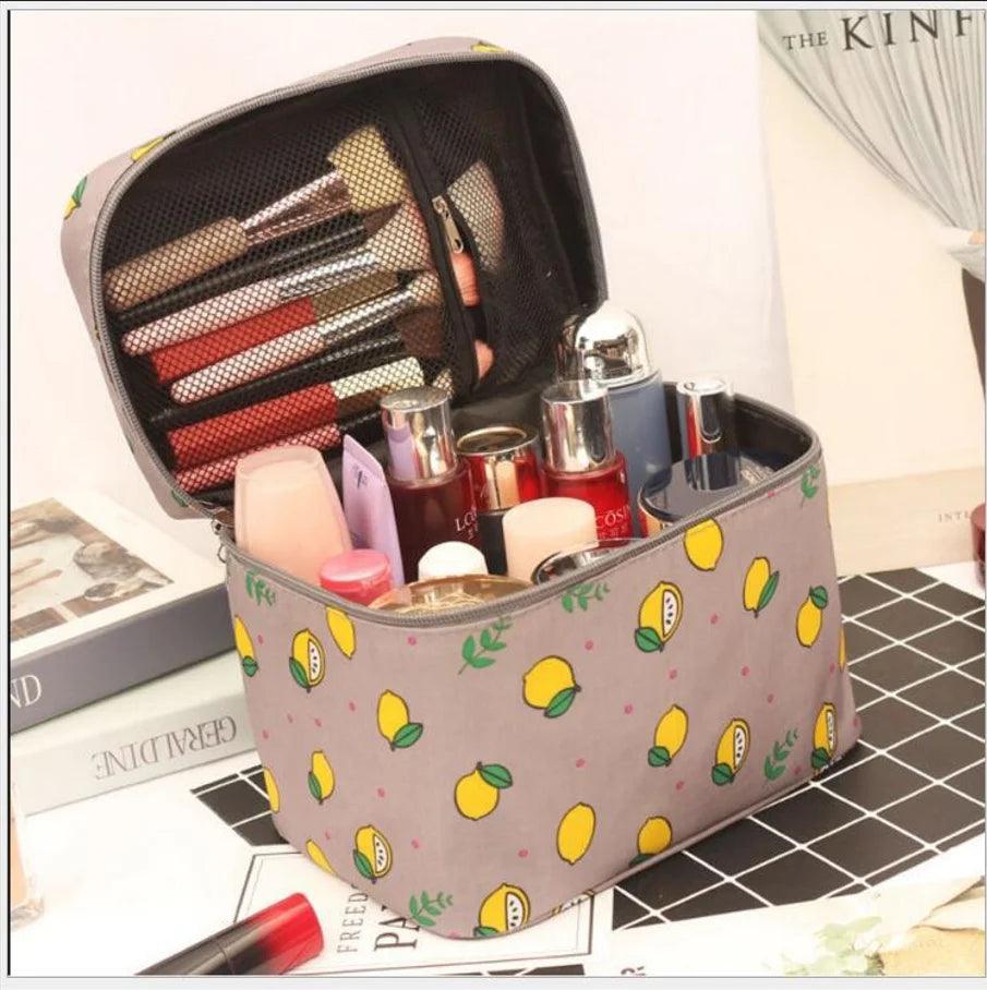 Women's Large Capacity Cosmetic Bag Toiletry Storage Organizer