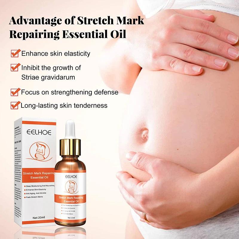 Maternity Scar Repair Essential Oil Pregnancy Lift Stretch Mark Remove Enhance Skin Care Elasticity Firm Sagging Deep Moisturize