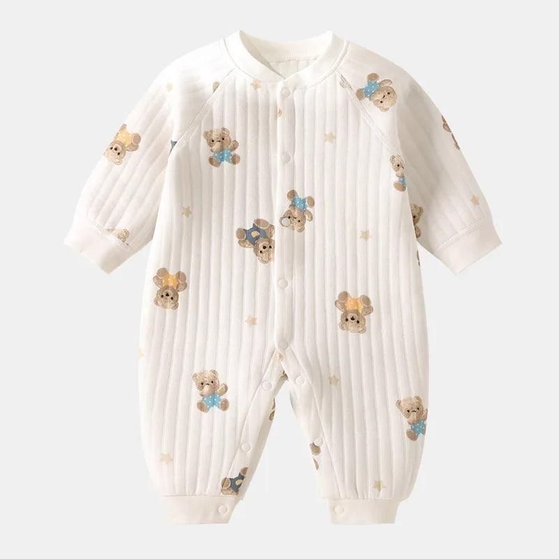 Newborn 100% Cotton Long Sleeve Bodysuits