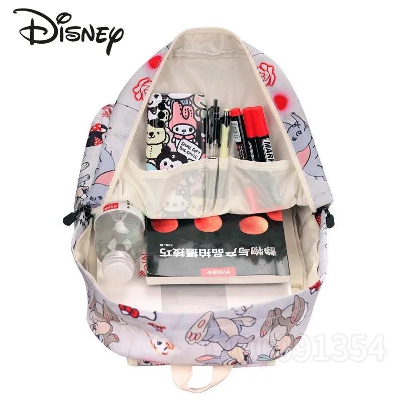 Disney New Children's School Bag Cartoon Fashion3-piece