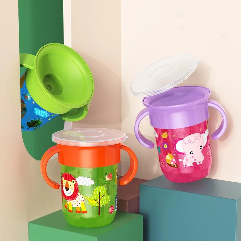 BPA-Free Rotating Sippy Cup for Infants