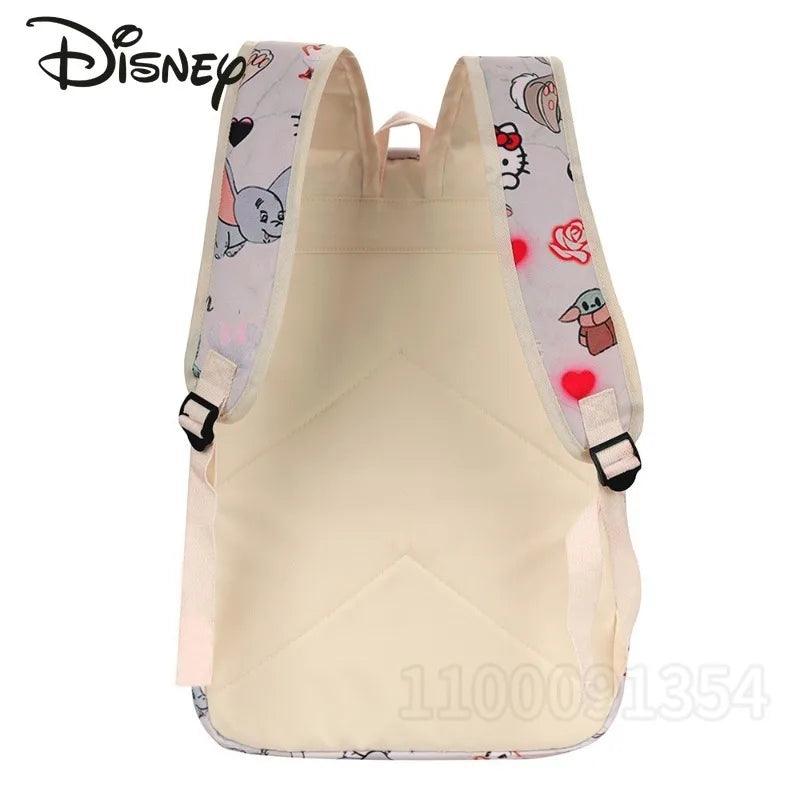 Disney New Children's School Bag Cartoon Fashion3-piece