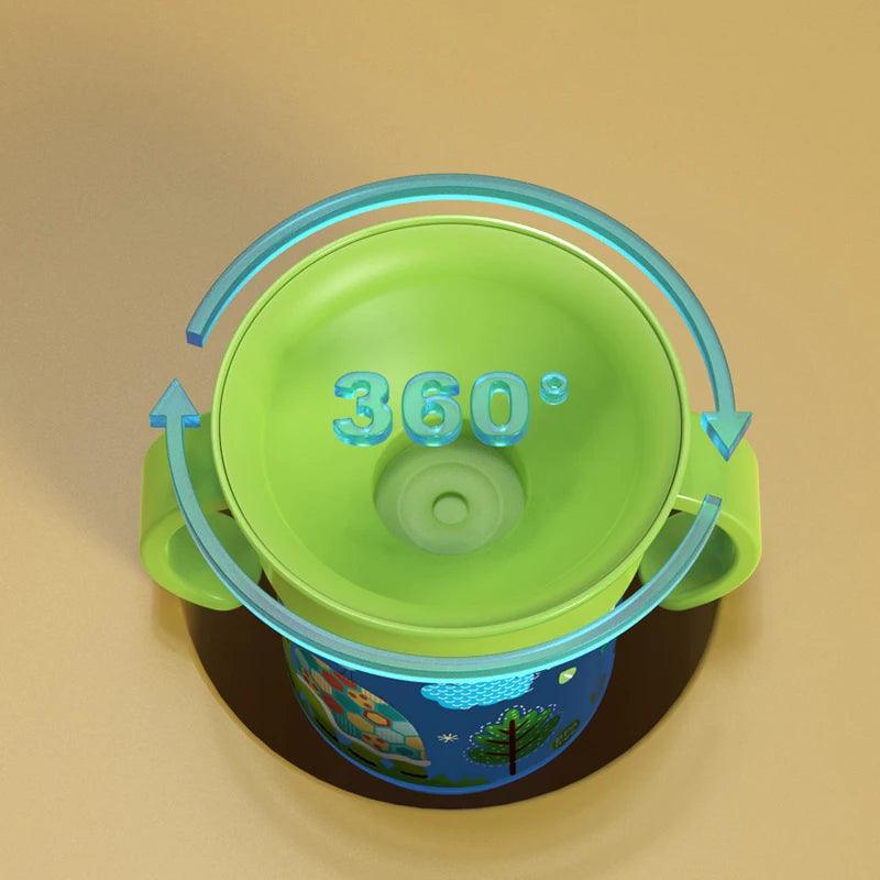 BPA-Free Rotating Sippy Cup for Infants