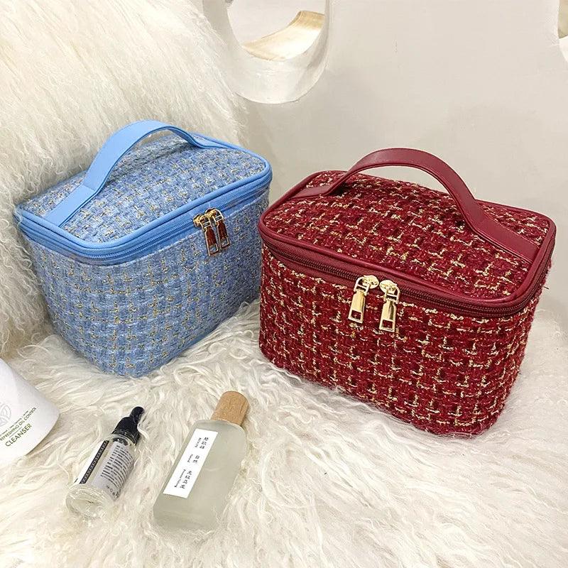 portable small fragrance makeup bag Large capacity toiletry storage