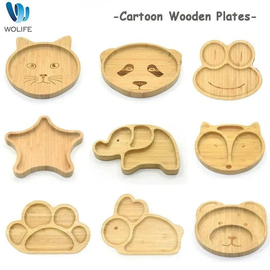 Baby Wooden Dinner Plate