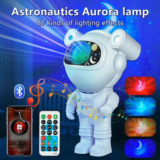 Star Projector Galaxy Night Light Astronaut