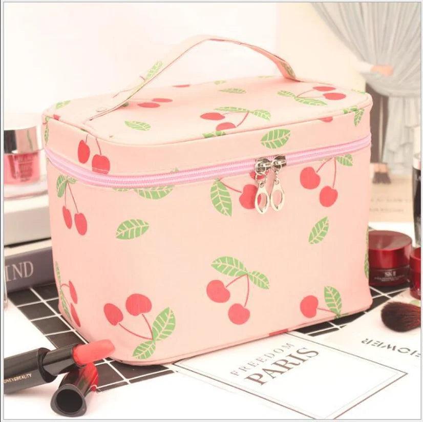 Women's Large Capacity Cosmetic Bag Toiletry Storage Organizer