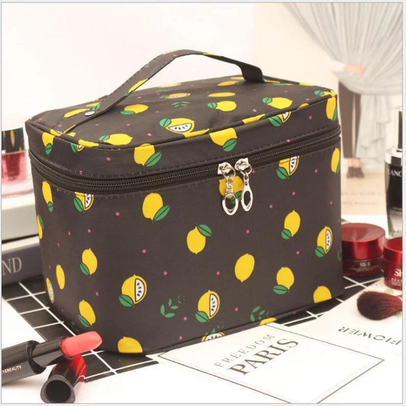 Women's Large Capacity Cosmetic Bag Toiletry Storage Organizer