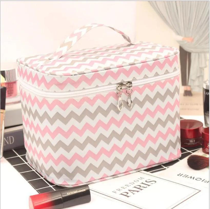 Women's Large Capacity Cosmetic Bag Toiletry Storage Organizer