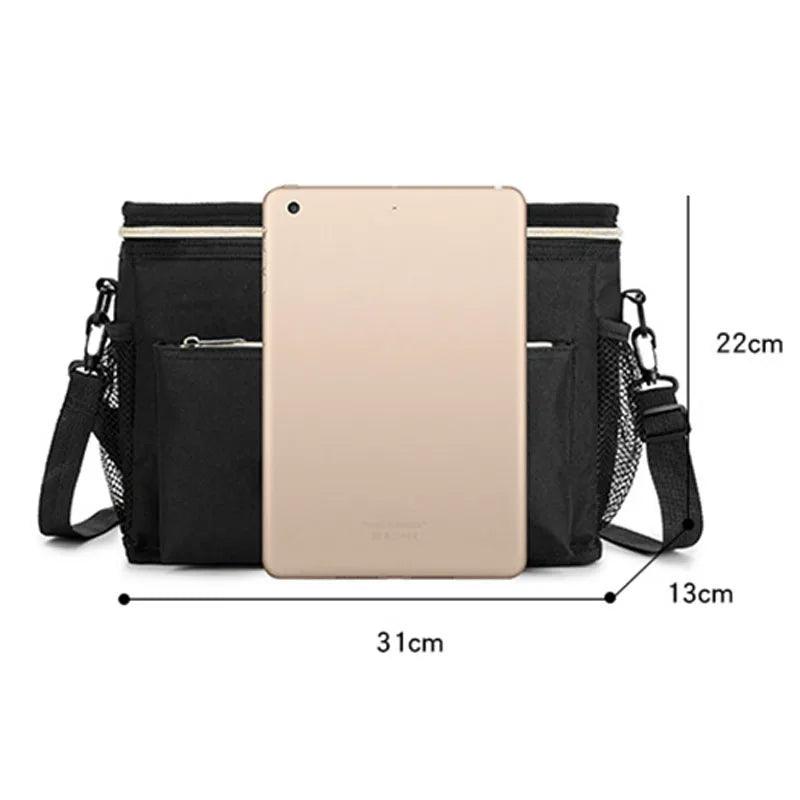 Multifunctional Waterproof Mommy Diaper Bag Large Capacity Travel Stroller Bag