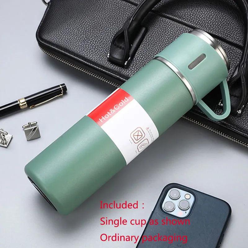 Stainless Steel Thermos Cup Set or Single Cup Portable Sport Travel Gift Box Coffee/ Water Bottles