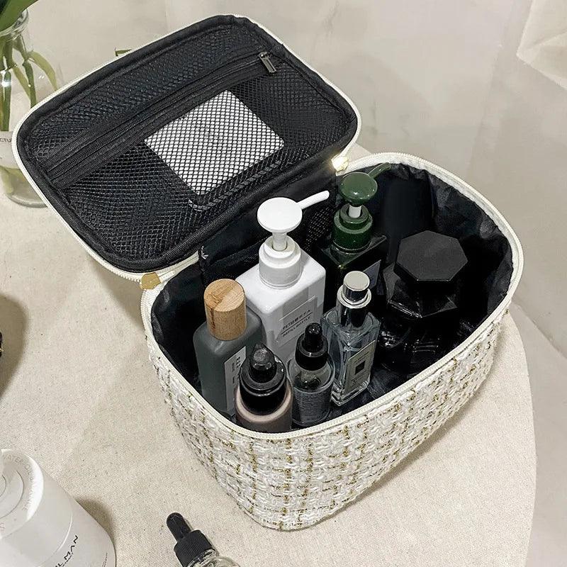 portable small fragrance makeup bag Large capacity toiletry storage