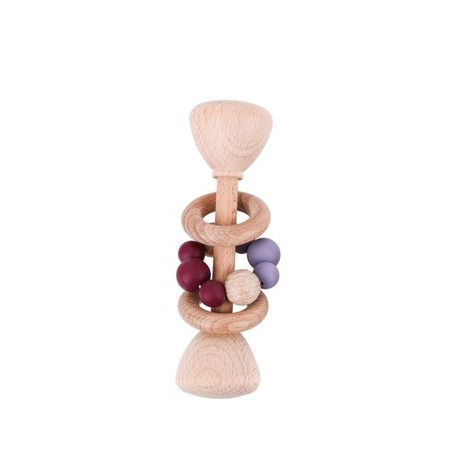 Wooden Baby Teether Toy