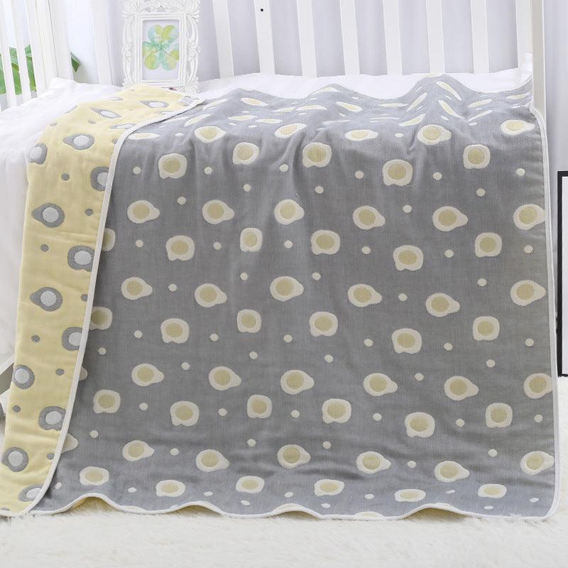 Printing Gauze Baby  Cotton Blanket Quilt